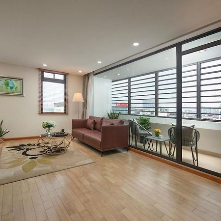 Hb Serviced Apartment - 121B Quan Hoa Hanoi Exterior foto