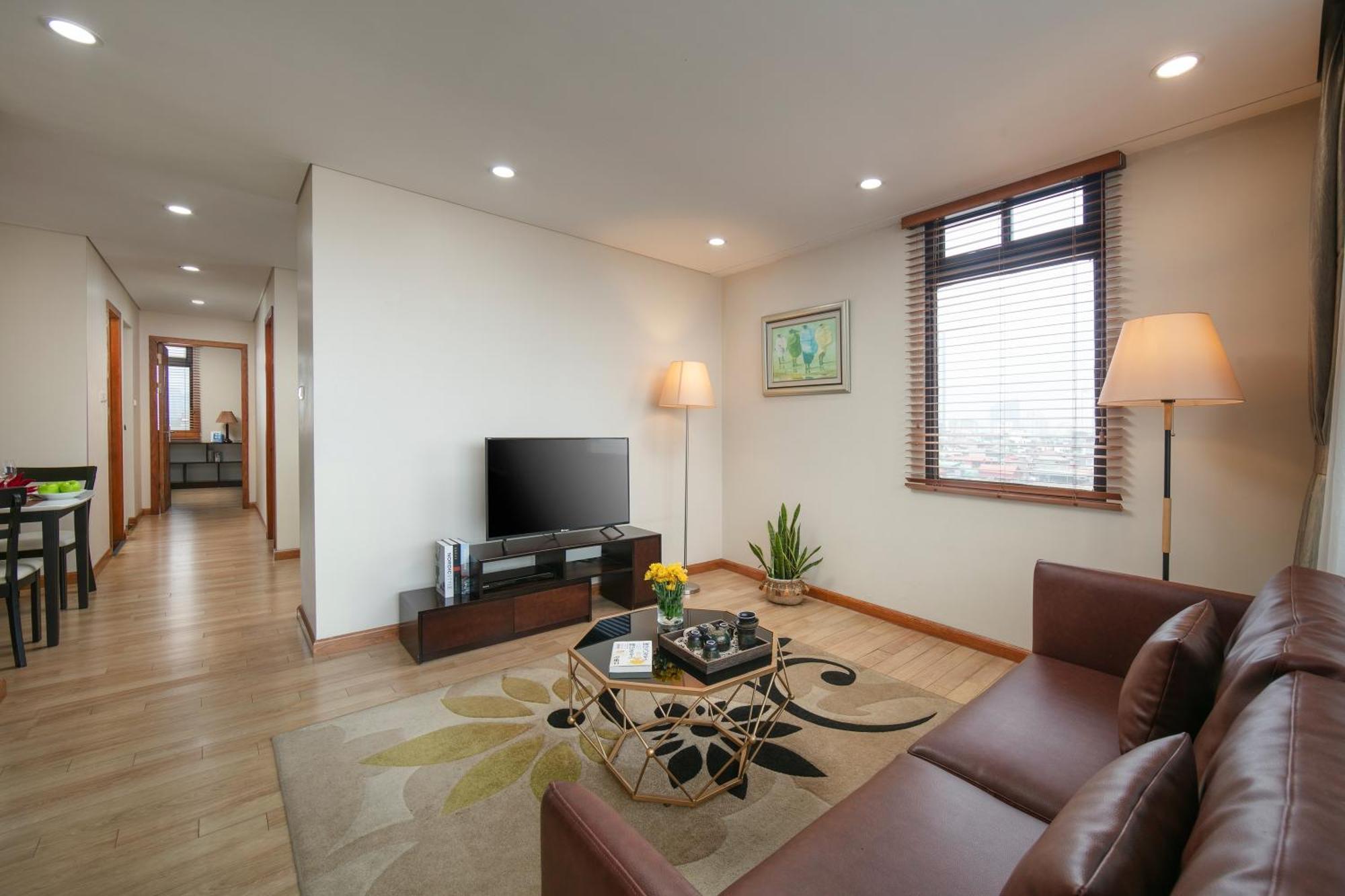 Hb Serviced Apartment - 121B Quan Hoa Hanoi Exterior foto