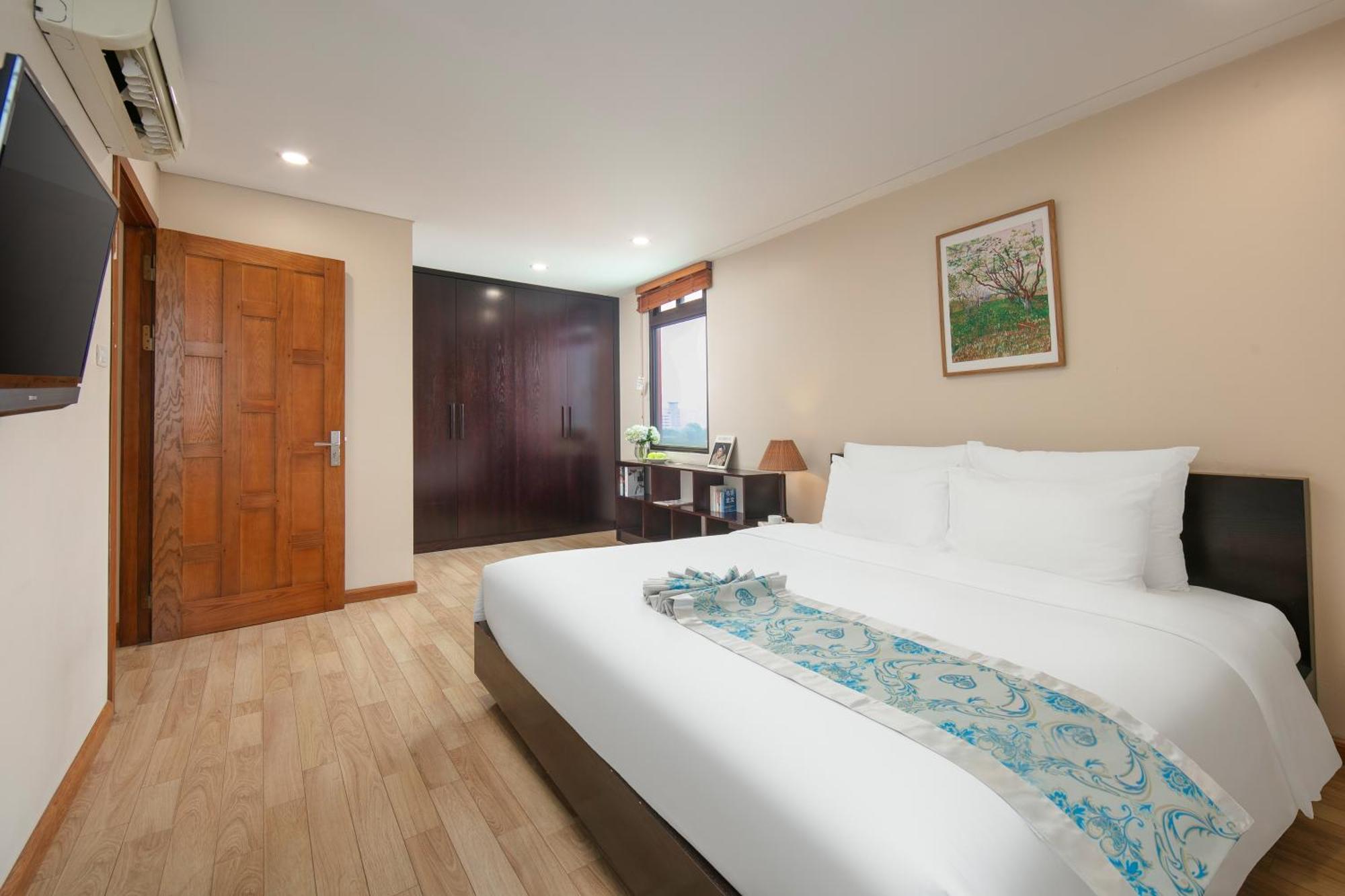 Hb Serviced Apartment - 121B Quan Hoa Hanoi Exterior foto