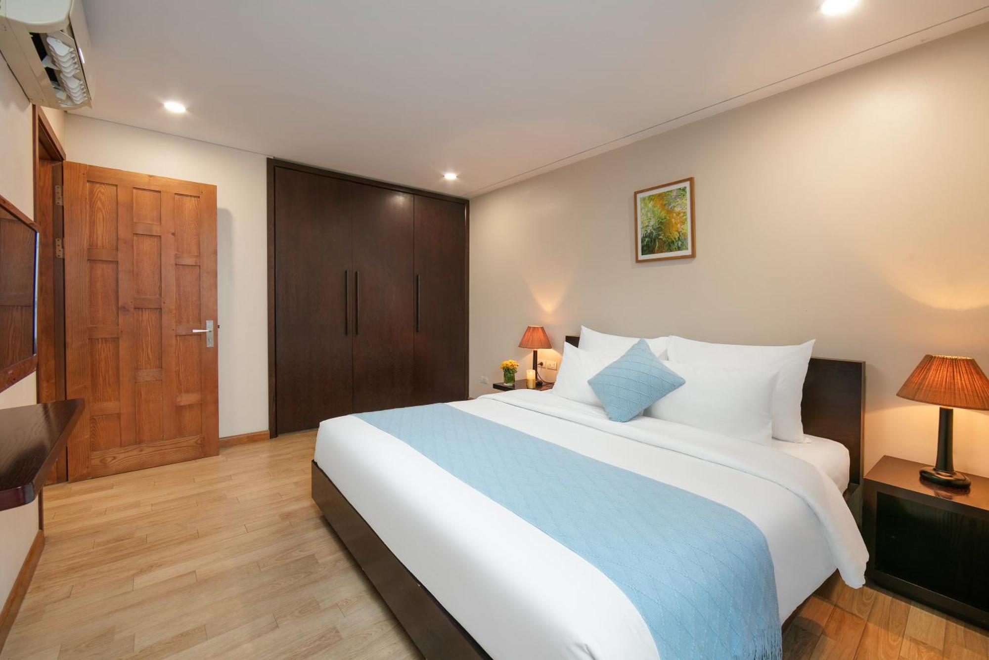 Hb Serviced Apartment - 121B Quan Hoa Hanoi Exterior foto