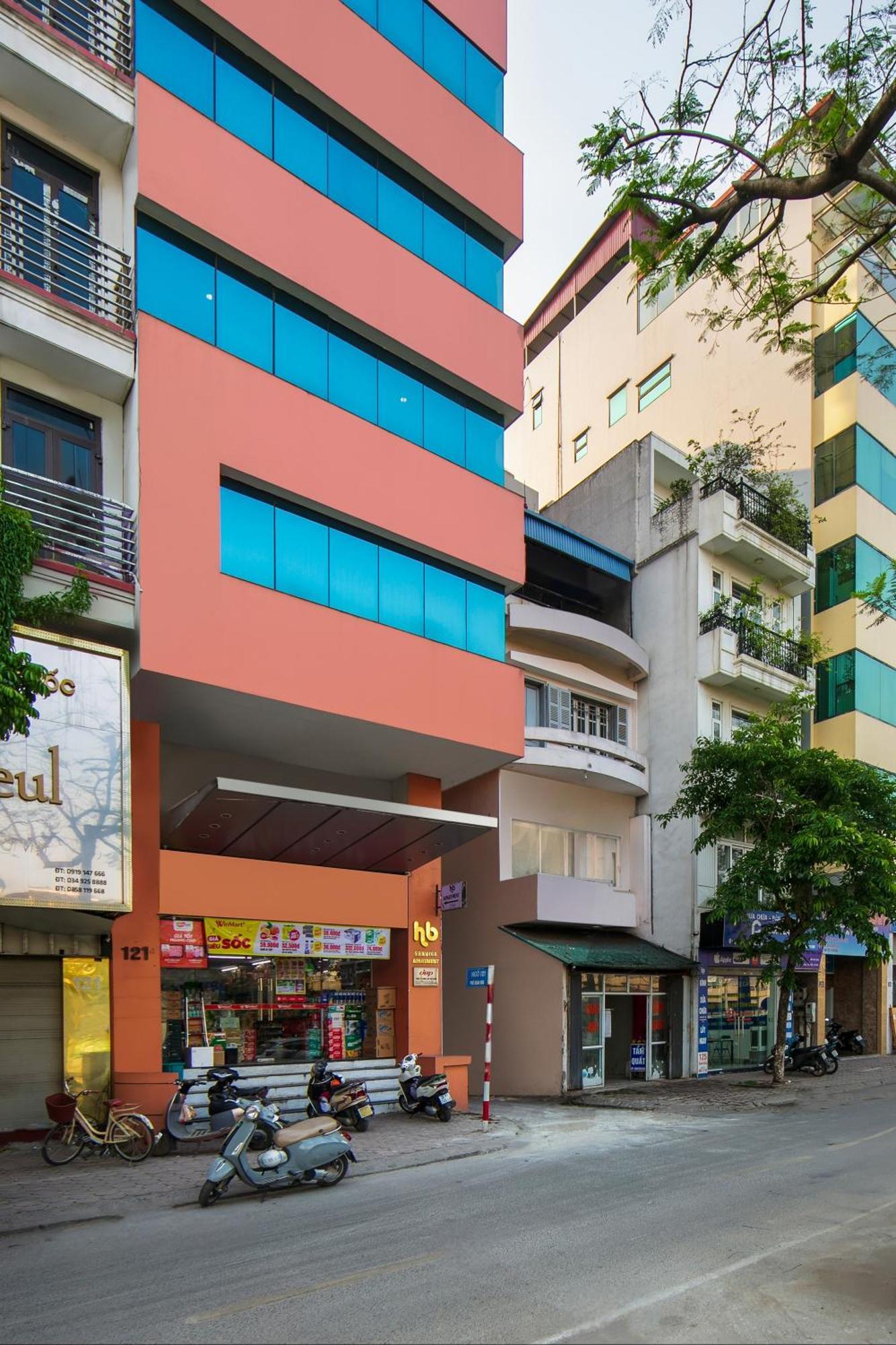 Hb Serviced Apartment - 121B Quan Hoa Hanoi Exterior foto