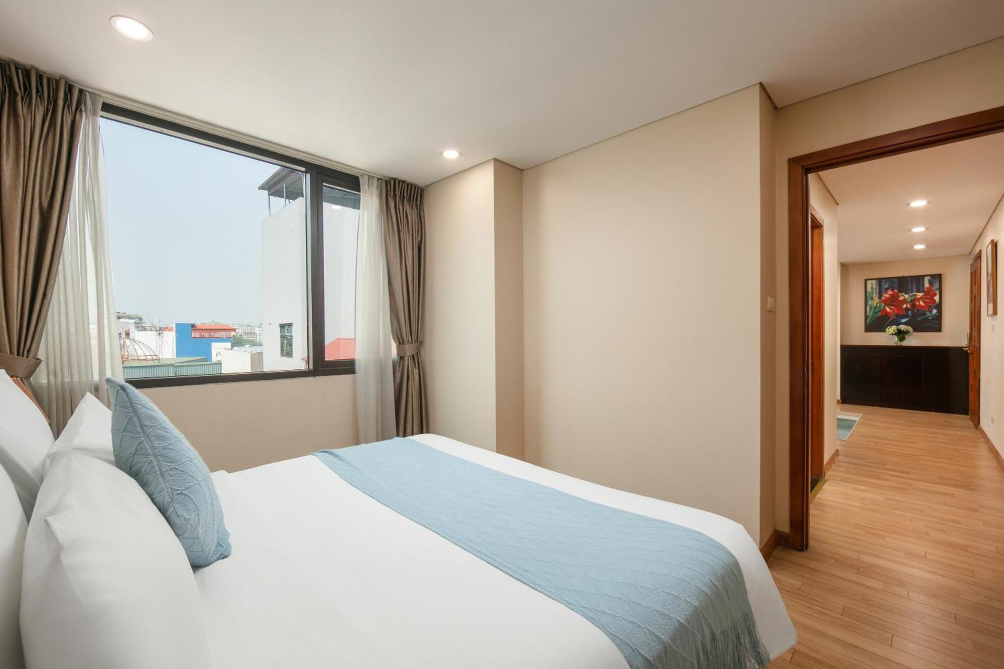 Hb Serviced Apartment - 121B Quan Hoa Hanoi Exterior foto