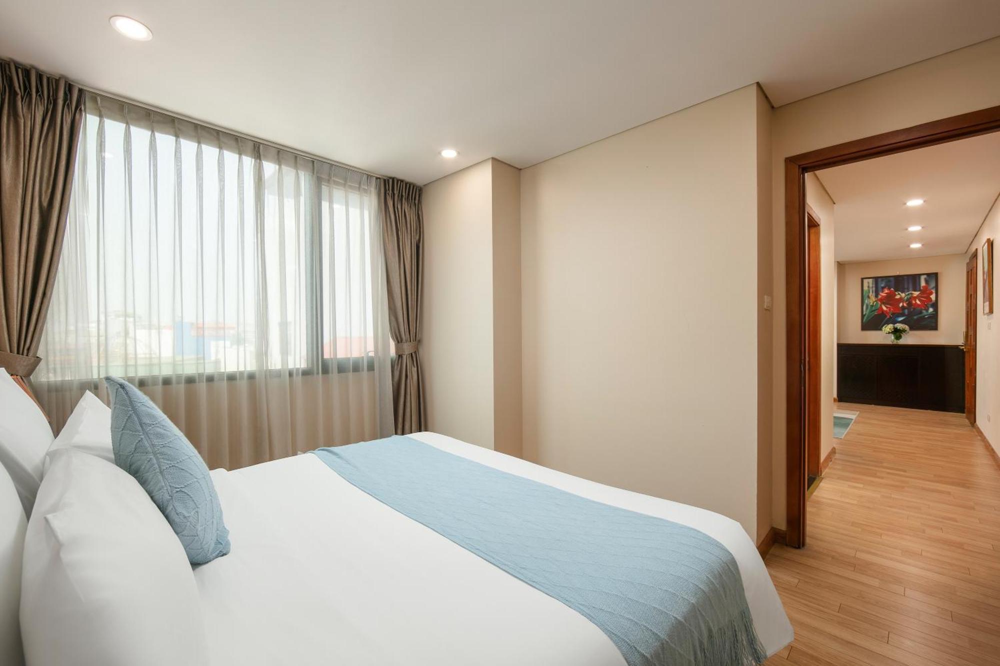 Hb Serviced Apartment - 121B Quan Hoa Hanoi Exterior foto