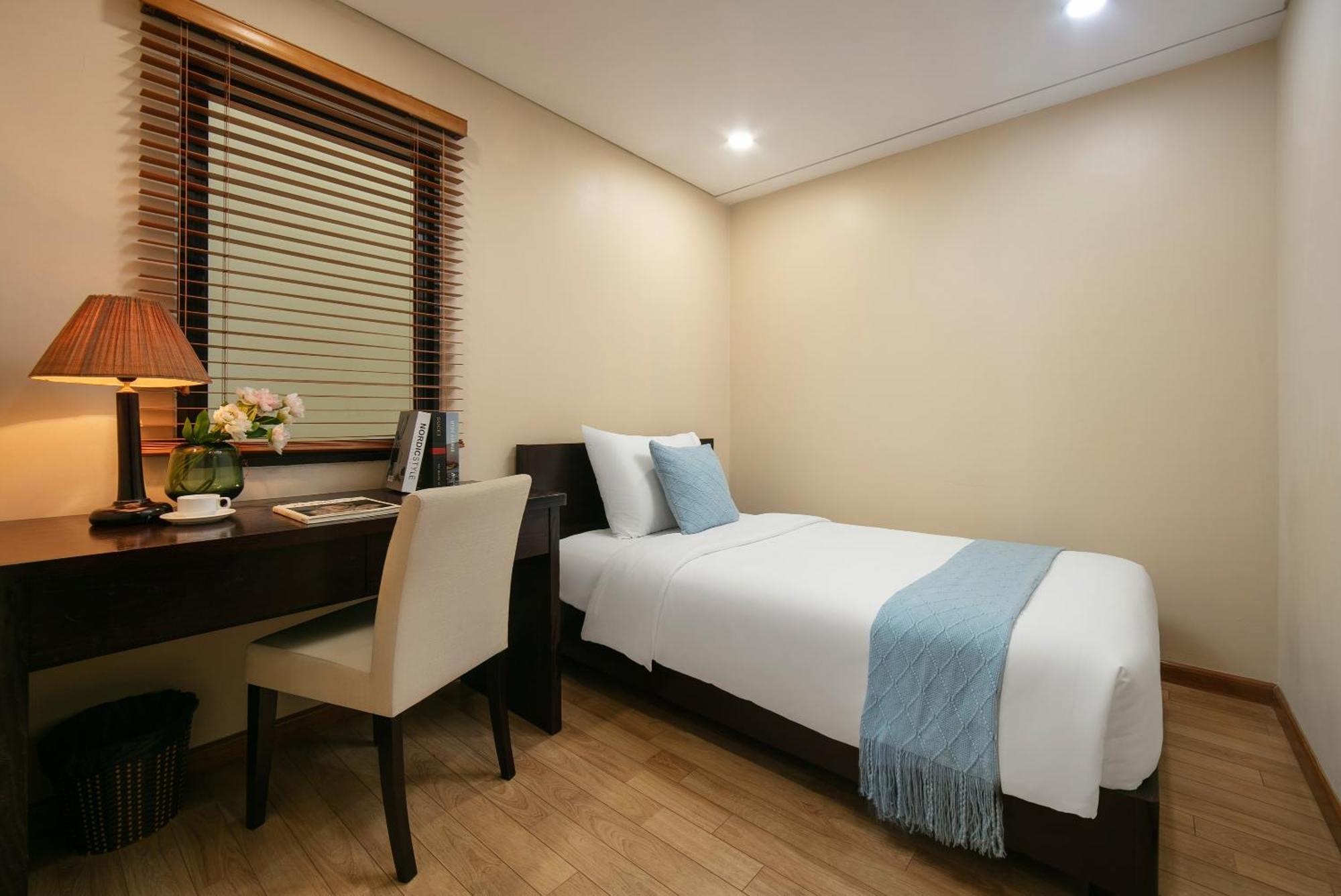 Hb Serviced Apartment - 121B Quan Hoa Hanoi Exterior foto