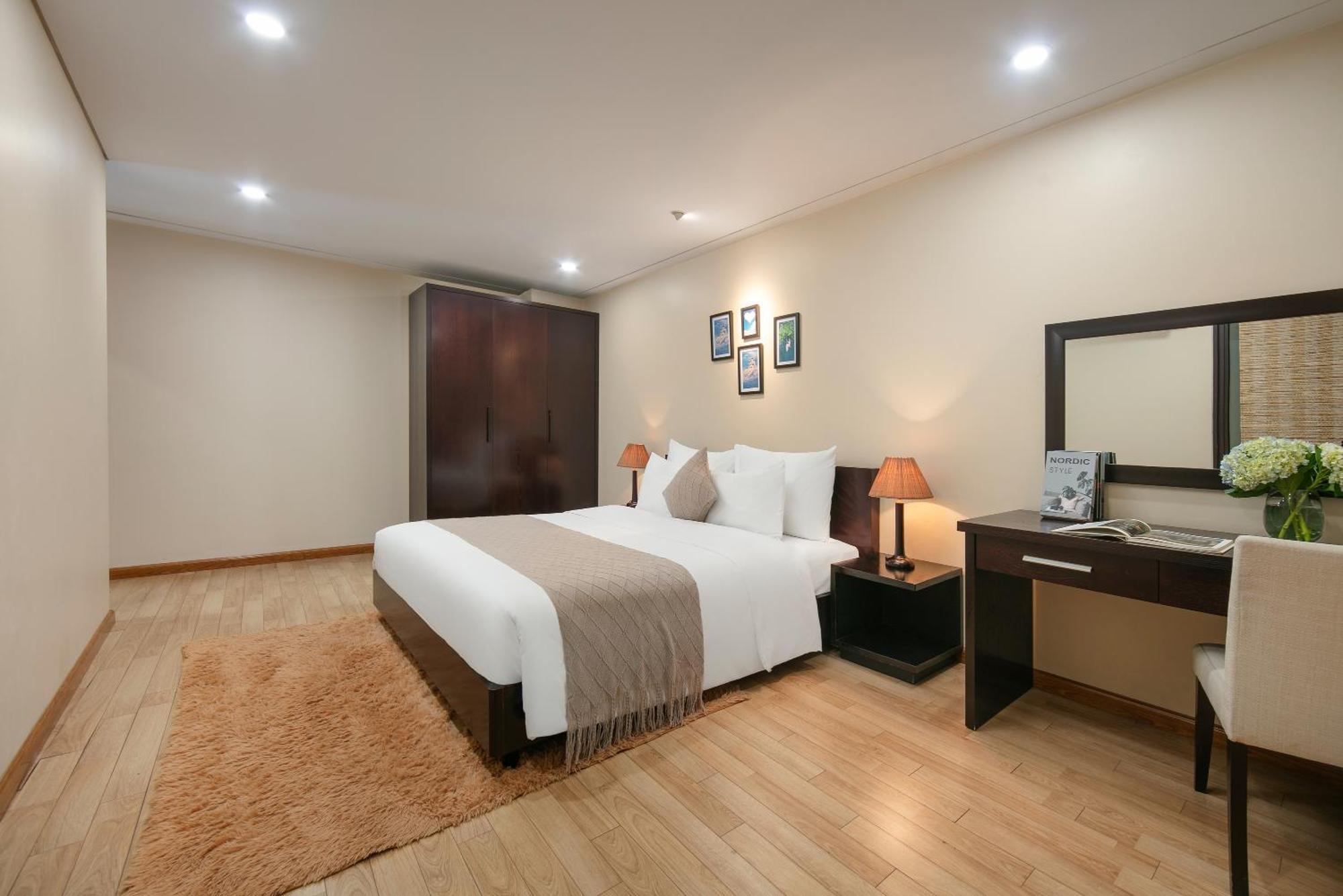 Hb Serviced Apartment - 121B Quan Hoa Hanoi Exterior foto