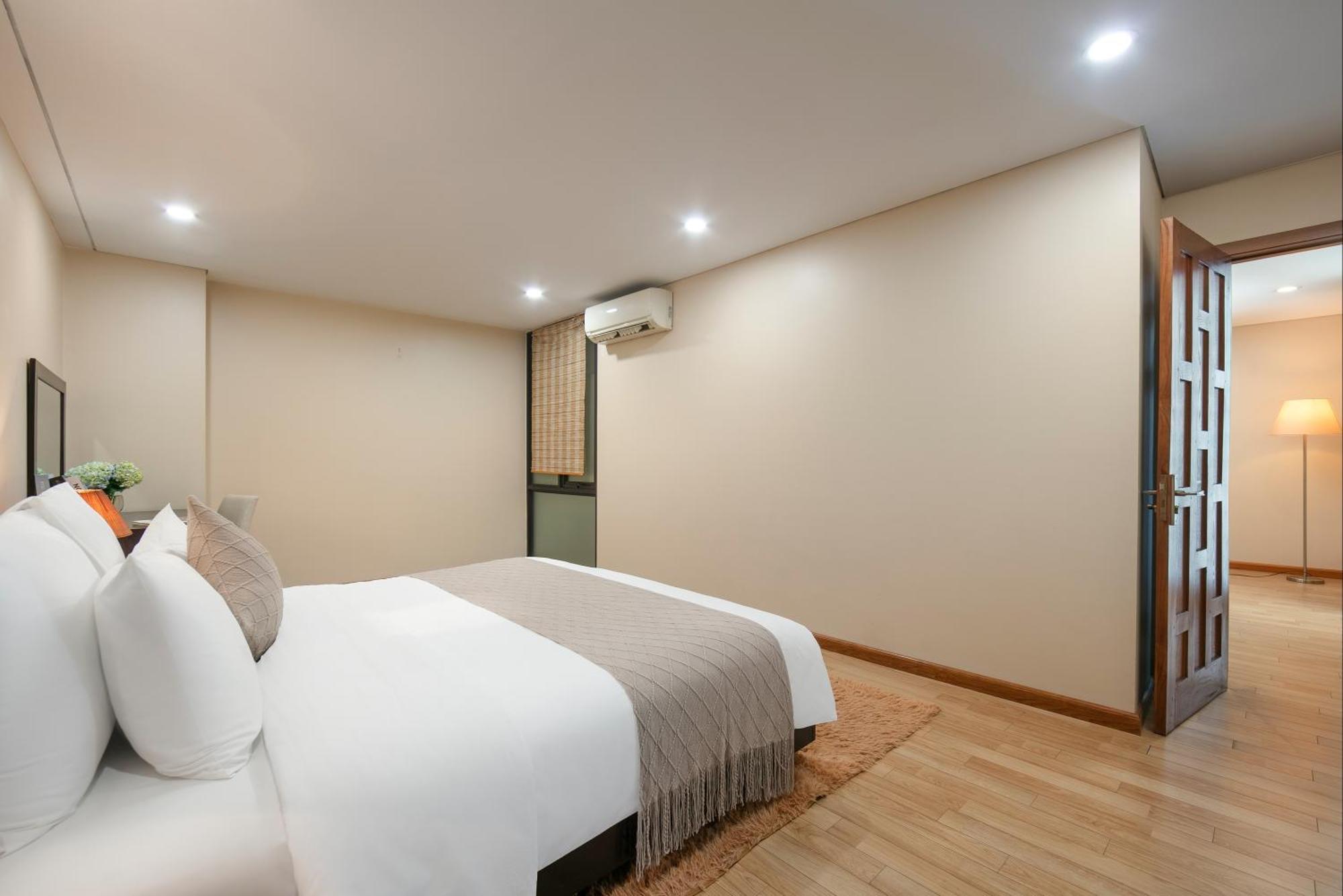 Hb Serviced Apartment - 121B Quan Hoa Hanoi Exterior foto